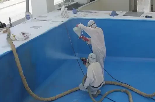 Revestimiento de piscinas y depósitos